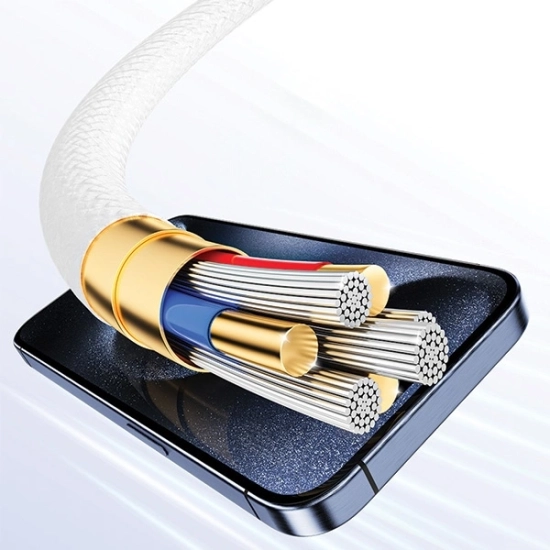 Kabel AWEI CL-219T USB-C / USB-C 60W 1m kompatybilny z iPhone 15 czarny