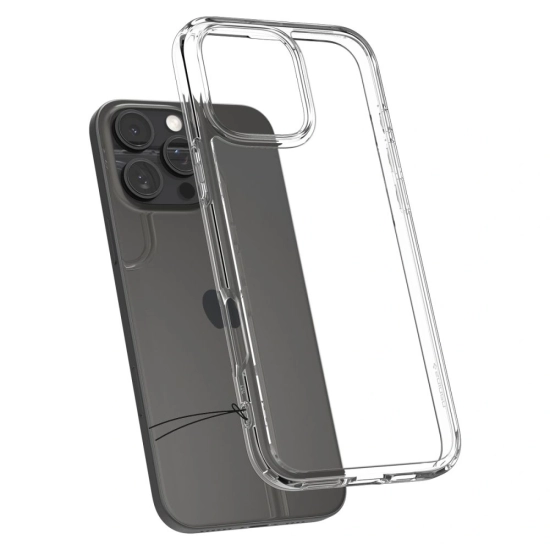 Etui Spigen Ultra Hybrid Apple iPhone 16 Pro Crystal Clear