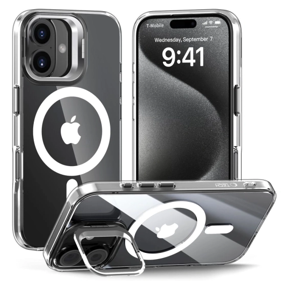 Etui Tech-Protect Magstand MagSafe Apple iPhone 16 Clear