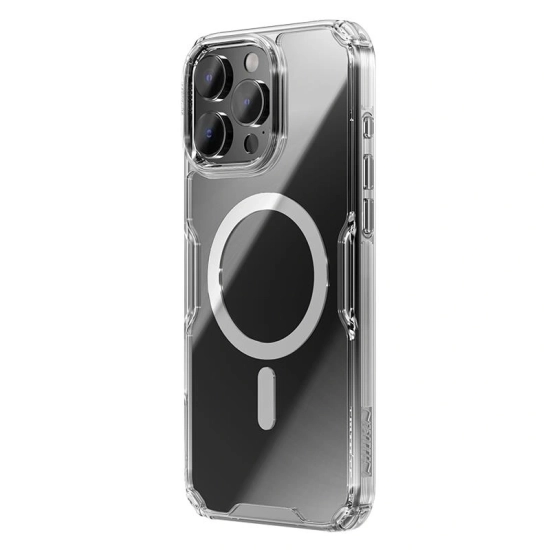 Etui Nillkin Nature Pro Magnetic Apple iPhone 16 Pro Max przezroczysty