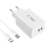 Ładowarka sieciowa Tech-Protect NC45W-GAN 2xUSB-C Network Charger PD45W + USB-C Cable White