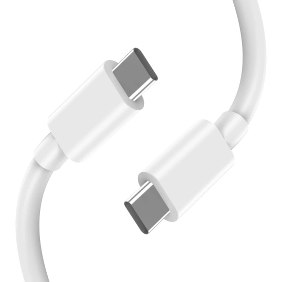 Ładowarka sieciowa Tech-Protect NC45W-GAN 2xUSB-C Network Charger PD45W + USB-C Cable White