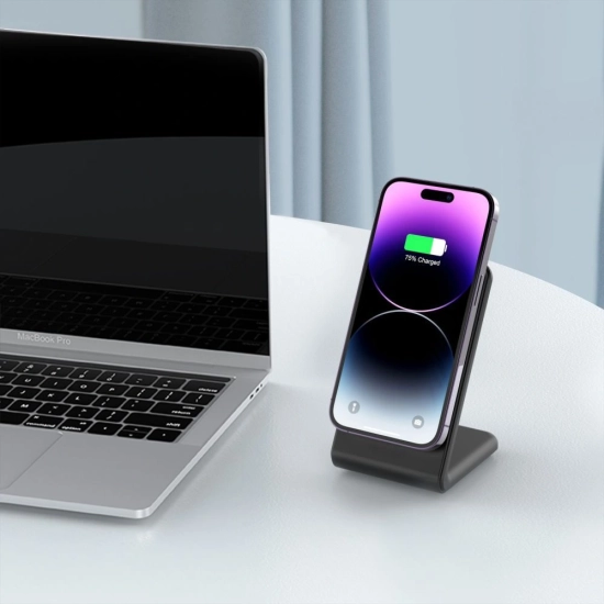 Ładowarka bezprzewodowa Tech-Protect QI15W-A38 Magnetic MagSafe Wireless Charger Black