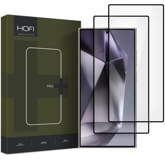 Szkło hartowane Hofi Glass Pro+ Samsung Galaxy S25 Ultra Black [2 PACK]