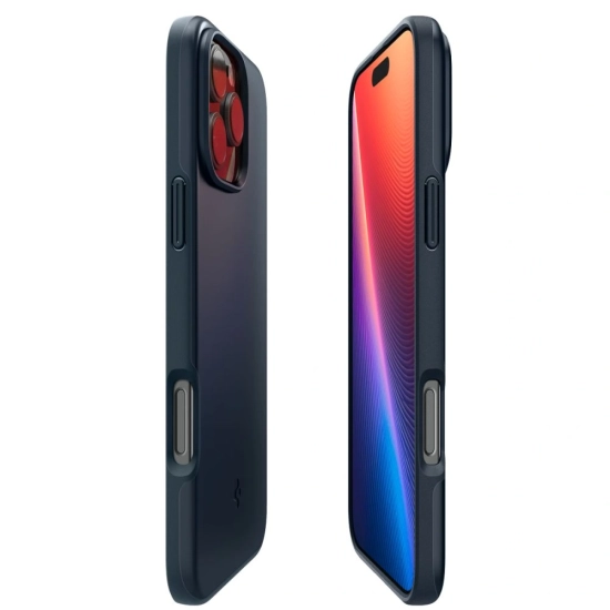 Etui Spigen Thin Fit Mag MagSafe Apple iPhone 16 Pro Metal Slate