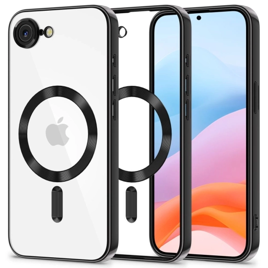 Etui Tech-Protect MagFlex MagSafe Apple iPhone 16e Shiny Black