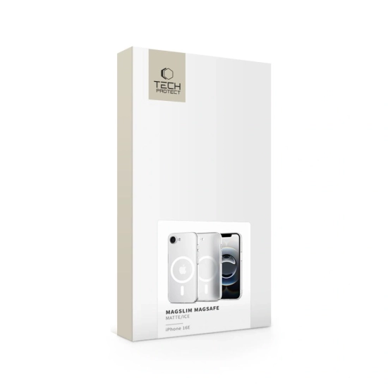Etui Tech-Protect Magslim MagSafe Apple iPhone 16e Matte/ice