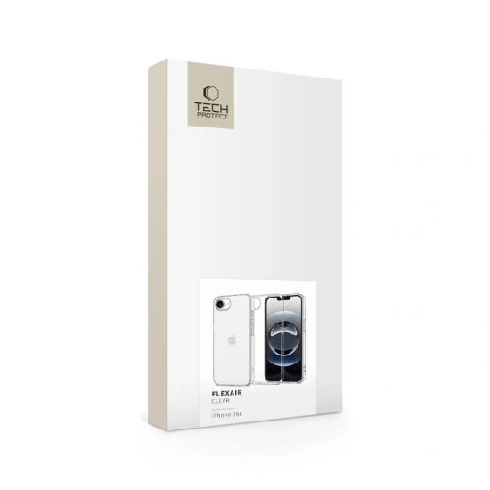 Etui Tech-Protect Flexair Apple iPhone 16e Clear