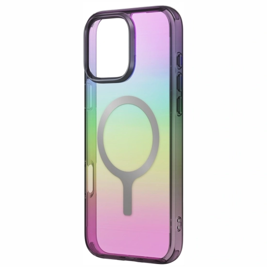 Etui UNIQ Iridescia do Apple iPhone 16 Pro Magclick Charging midnight