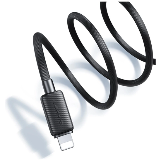 Kabel USAMS KY Series US-SJ689 2.4A USB-A / Lightning 1m czarny