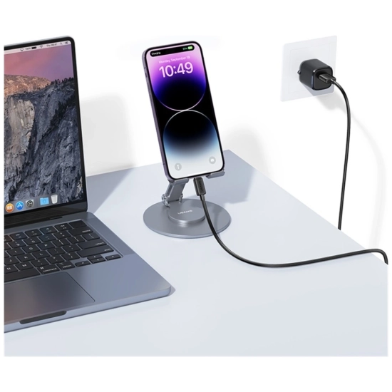 Kabel USAMS KY Series US-SJ689 2.4A USB-A / Lightning 1m czarny