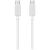 Kabel USAMS KY Series US-SJ691 60W USB-C / USB-C 1m biały