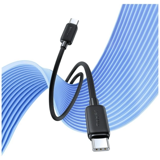 Kabel USAMS KY Series US-SJ691 60W USB-C / USB-C 1m biały