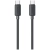 Kabel USAMS KY Series US-SJ691 60W USB-C / USB-C 1m czarny