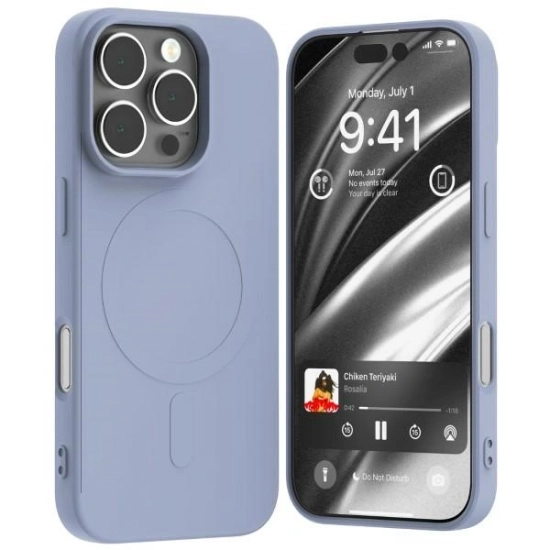 Etui Mercury MagSafe Semi-Silicone do Apple iPhone 16 Pro lawenda