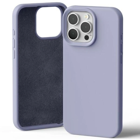 Etui Mercury Silicone do Apple iPhone 16 Pro Max lawendowy