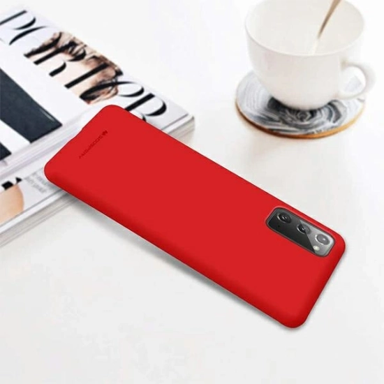 Etui Mercury Soft do Apple iPhone 15 czerwony