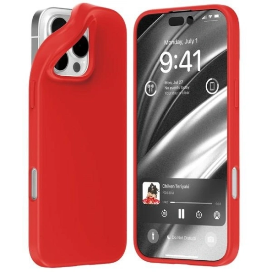 Etui Mercury Soft do Apple iPhone 16 Pro Max czerwony