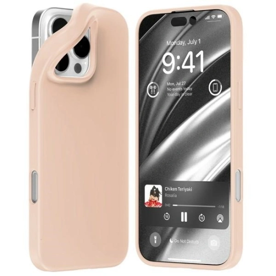 Etui Mercury Soft do Apple iPhone 16 Pro Max różowo piaskowy