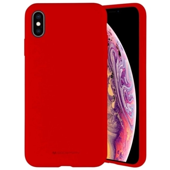 Etui Mercury Silicone do Apple iPhone 14 Pro czerwony