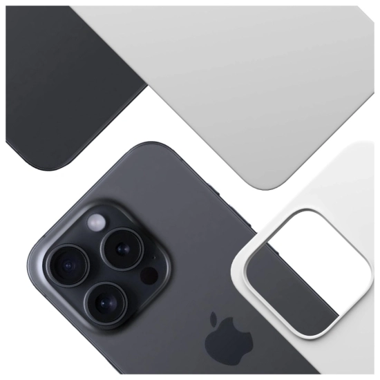 Etui 3MK Hardy MagSilicone do Apple iPhone 16 Pro Max biały