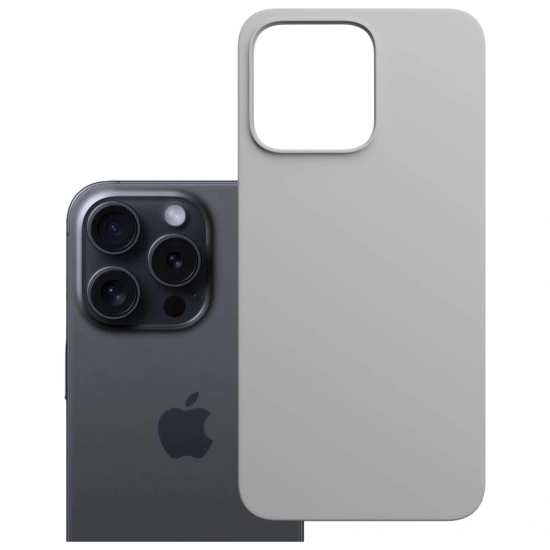 Etui 3MK Hardy MagSilicone do Apple iPhone 16 Pro Max tytanowy