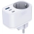 Adapter sieciowy 3MK Hyper Comfort Charger 30W AC, USB-A, 2xUSB-C PD QC3.0 biały