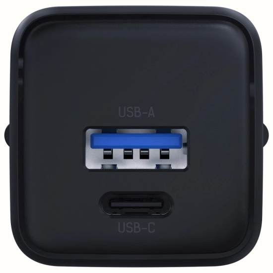 Ładowarka sieciowa 3MK Hyper GaN Charger 20W USB-A, USB-C PD QC4+ czarny