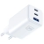 Ładowarka sieciowa 3MK Hyper GaN Charger 65W USB-A, 2xUSB-C PD QC4+ biały