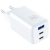 Ładowarka sieciowa 3MK Hyper GaN Charger 65W USB-A, 2xUSB-C PD QC4+ biały