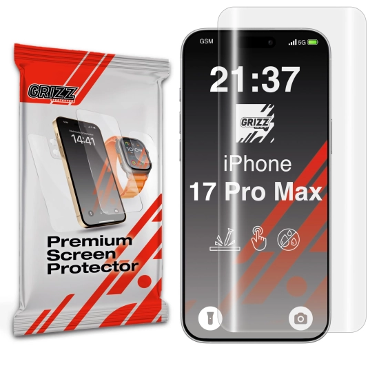 Folia hydrożelowa GrizzGlass Hydrofilm do Apple iPhone 17 Pro Max