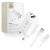 Ładowarka sieciowa Tech-Protect NCA30 USB-A, USB-C Network Charger PD 30W / QC3.0 + Lightning Cable White