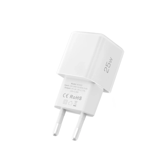 Ładowarka sieciowa Tech-Protect NCM25 USB-C Network Charger PD 25W White