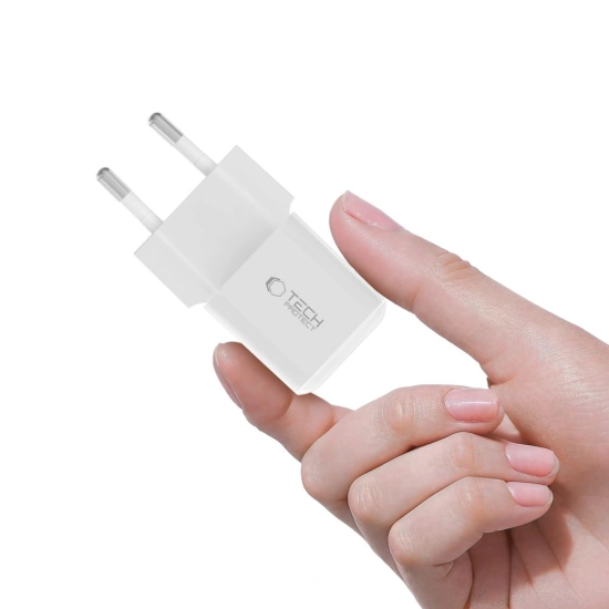 Ładowarka sieciowa Tech-Protect NCM25 USB-C Network Charger PD 25W White