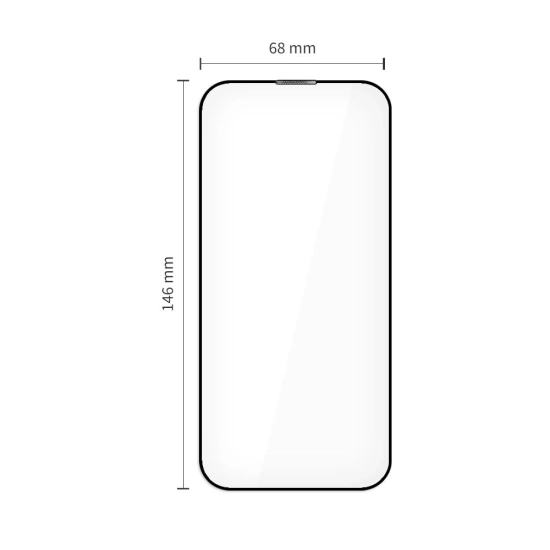 Szkło hartowane Tech-Protect Quick Set+ do Apple iPhone 17 Pro Black [2 PACK]