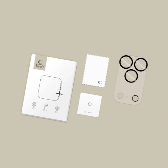 Osłona aparatu Tech-Protect Cam Fit+ do Apple iPhone 17 Pro Max Clear