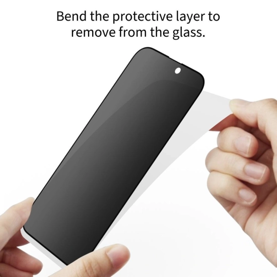 Szkło prywatyzujące Tech-Protect Glass Spy+ do Apple iPhone 16 Pro Max / 17 Pro Max Privacy [2 PACK]