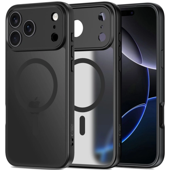 Etui Tech-Protect Basic MagSafe do Apple iPhone 17 Pro Max Matte Black