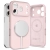 Etui Tech-Protect Silicone MagSafe do Apple iPhone 17 Pro Pink Pearl