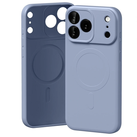 Etui Mercury Semi-Silicone MagSafe do Apple iPhone 17 Pro Max liliowy fiolet