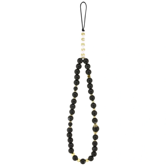 Etui Guess 4G Strap Triangle Logo MagSafe do Apple iPhone 17 Pro Max czarny