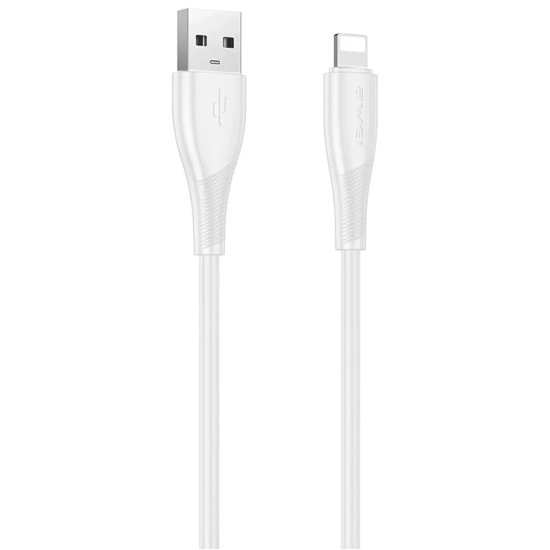 Kabel AWEI CL-182L USB-A / Lightning 1m biały