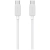 Kabel USAMS KY Series US-SJ696 60W USB-C / USB-C 2m biały