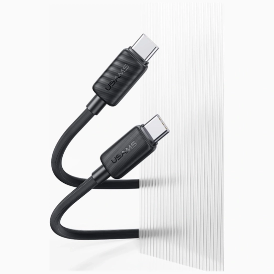Kabel USAMS KY Series US-SJ696 60W USB-C / USB-C 2m biały