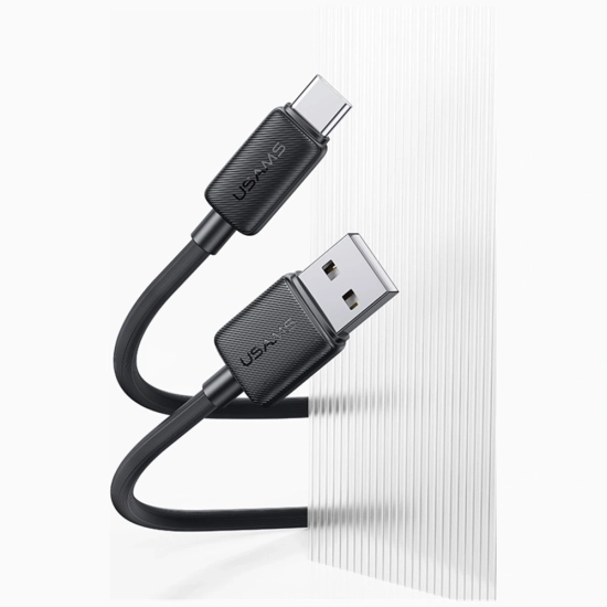 Kabel USAMS KY Series US-SJ698 3A USB-A / USB-C 3m czarny