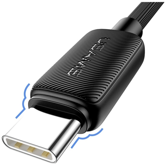 Kabel USAMS KY Series US-SJ698 3A USB-A / USB-C 3m czarny