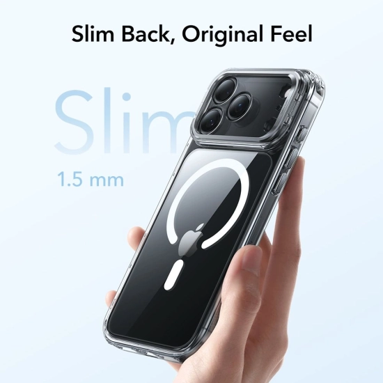 Etui ESR Classic Hybrid Kickstand MagSafe do Apple iPhone 17 Pro Clear