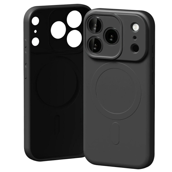 Etui Mercury Semi-Silicone MagSafe do Apple iPhone 17 Pro czarny