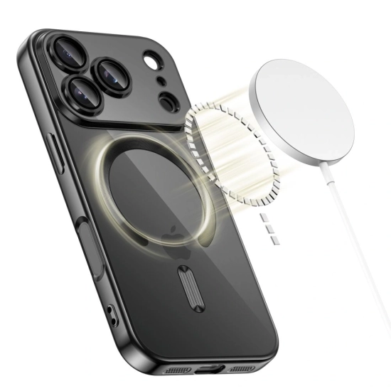 Etui Tech-Protect MagFlex MagSafe do Apple iPhone 17 Pro Shiny Black