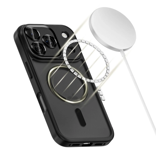 Etui Tech-Protect MagCam MagSafe do Apple iPhone 17 Pro Matte Black